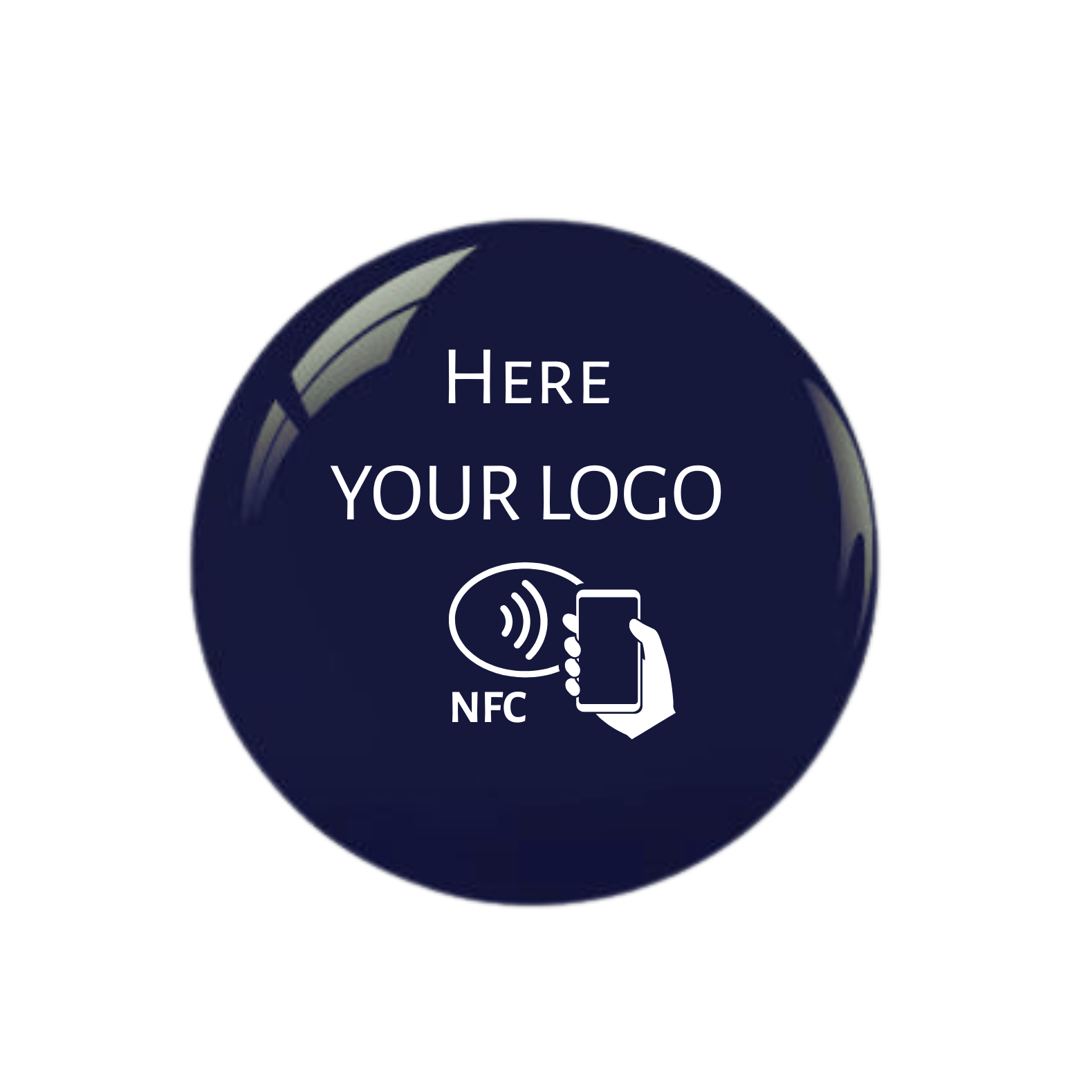 NFC Non Transparent Acrylic Coaster